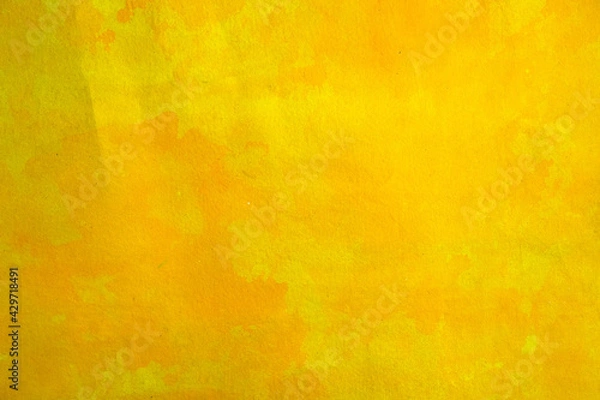 Fototapeta Yellow Background Textured