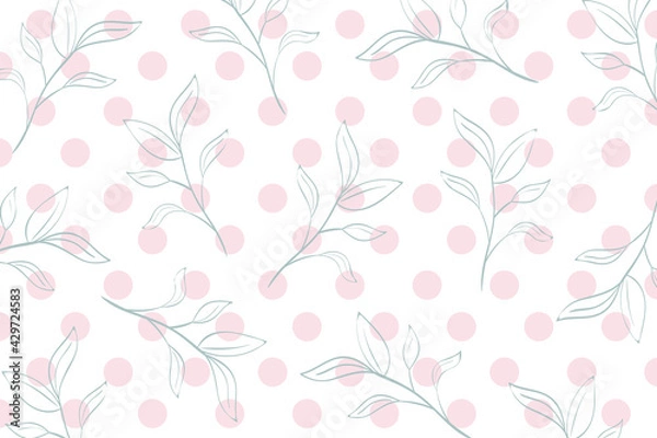 Obraz seamless pattern floral