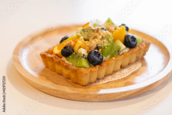 Obraz Mixed fruit and bread