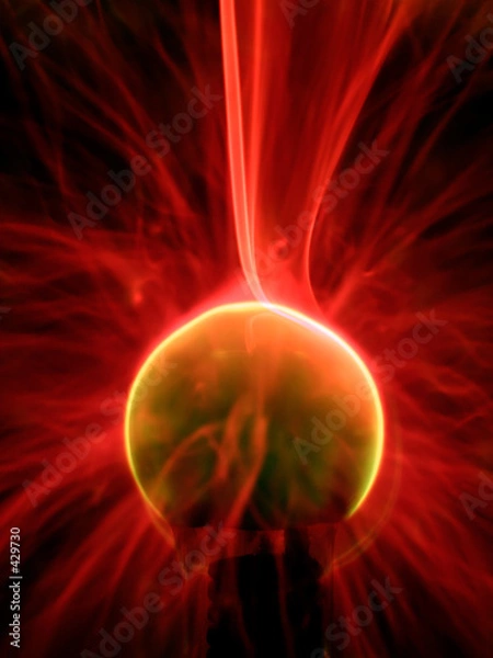 Fototapeta plasma lamp