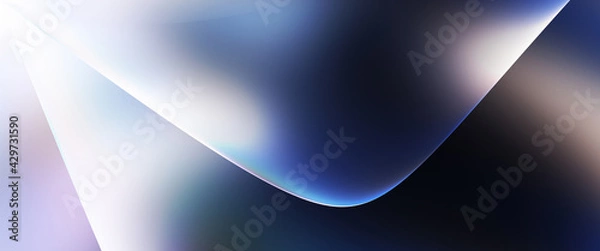 Fototapeta Abstract background. Fluid color gradient waves, with dynamic motion. Neon colorful abstract design of light waves. Illustration For Wallpaper, Banner, Background, Card, Book Illustration, website.
