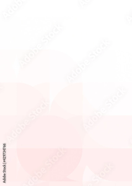 Fototapeta Layers of circular shapes creating a colorful and vibrant design. Digital illustration of circles layout. Futuristic design template.