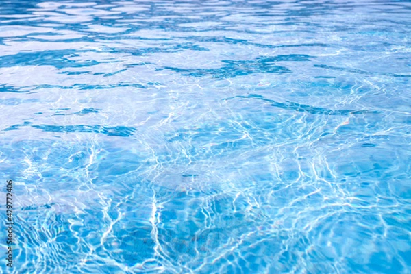 Fototapeta 水面の素材　夏のイメージ
