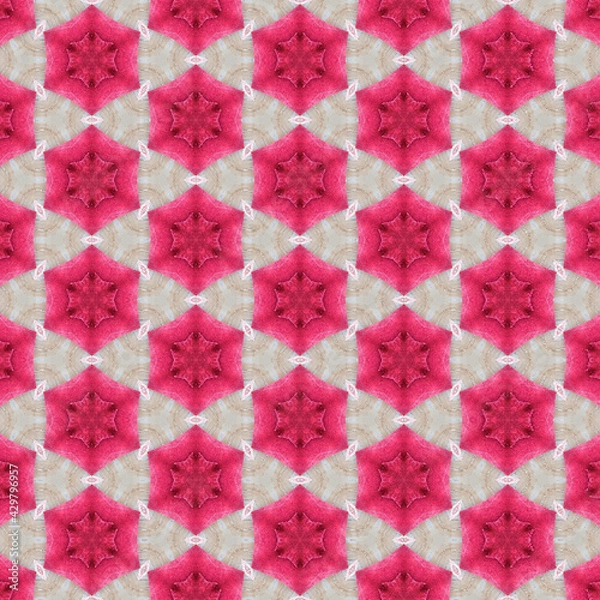 Obraz pattern with pink flowers