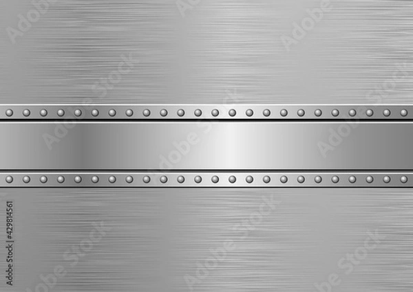 Fototapeta metal background