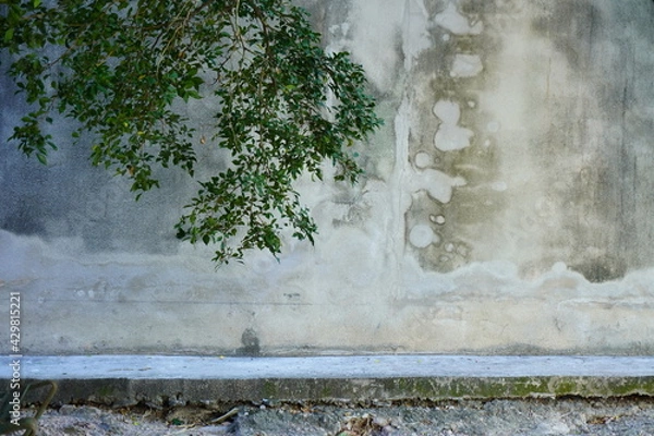 Fototapeta A rustic torn textured wall.