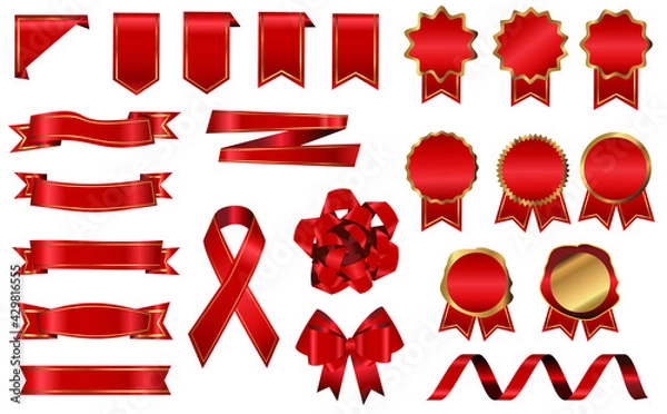 Obraz リボン メダル セット