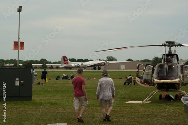 Obraz helicopter in flight