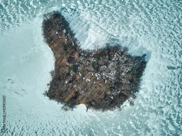 Obraz Pictures from small old village in Latvia