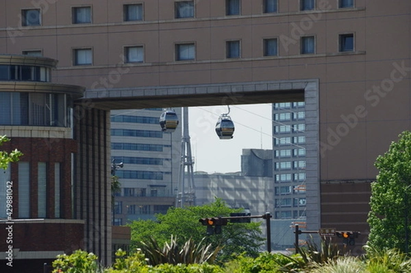 Obraz building in the park