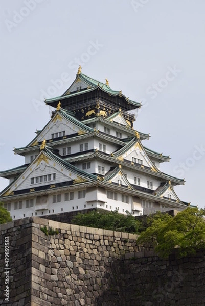 Fototapeta 大阪城天守閣