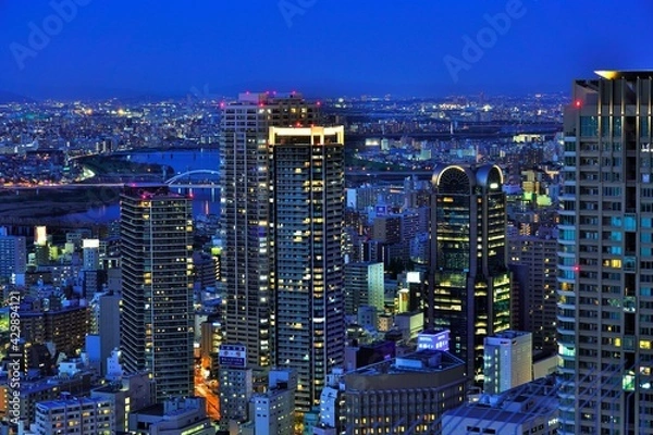 Obraz 大阪の夜景