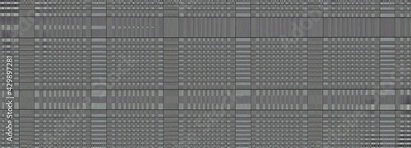 Fototapeta An abstract glitch art grunge pattern background image.