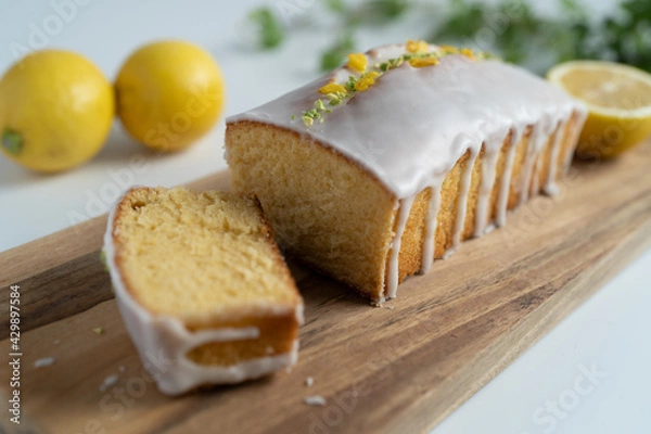 Obraz レモンのパウンドケーキ（ウィークエンド・シトロン）