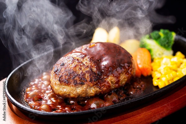 Obraz ハンバーグ　デミグラスハンバーグ　