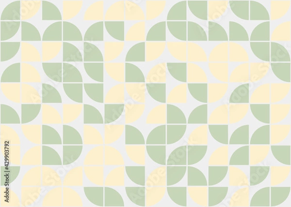 Fototapeta Abstract Geometric Pattern generative computational art illustration