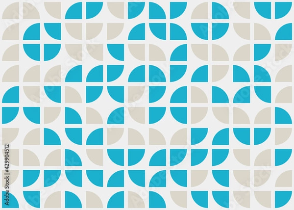 Fototapeta Abstract Geometric Pattern generative computational art illustration