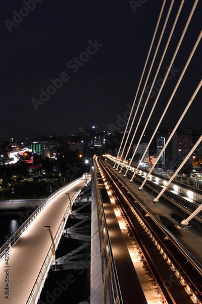 Obraz railway bridge