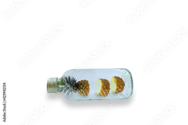 Obraz pineapple in bottle 