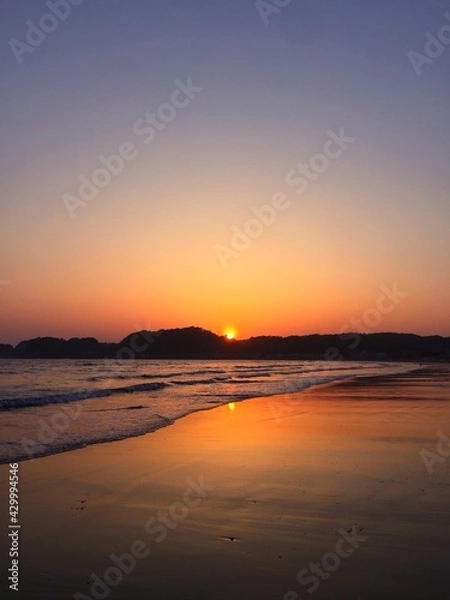 Obraz 夕焼け evening