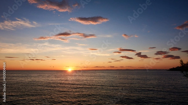 Fototapeta Sunset on the Adriatic Sea