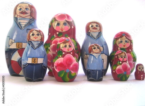 Obraz Famille nombreuse