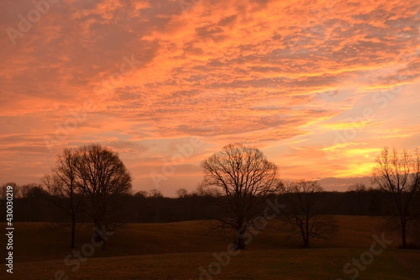 Obraz Fire in the Sky