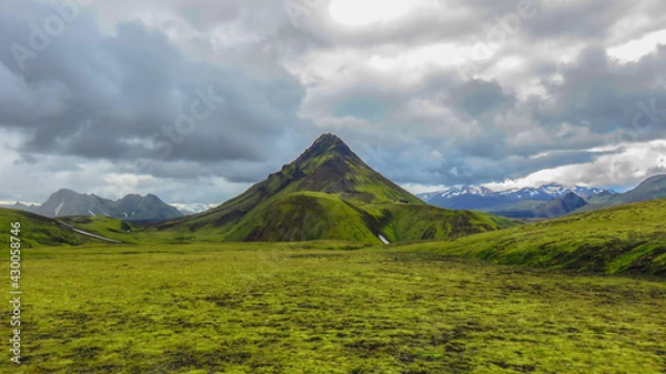 Obraz landscape with clouds