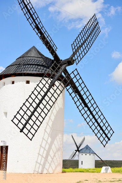 Obraz Spanish landscape from la Mancha_4