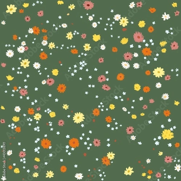 Obraz Flower Seamless pattern