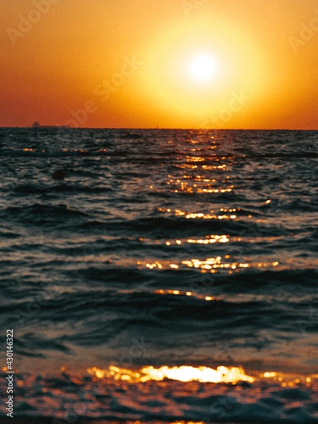 Obraz sunset in the sea