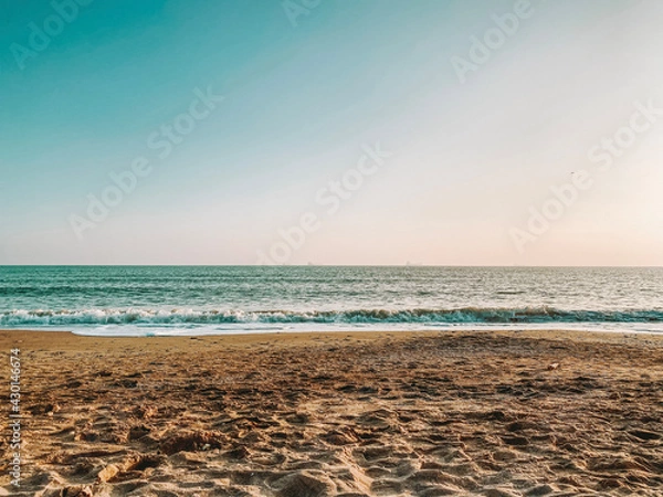 Obraz beach at sunset