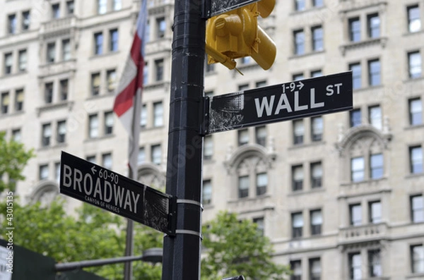 Obraz ウオールストリート