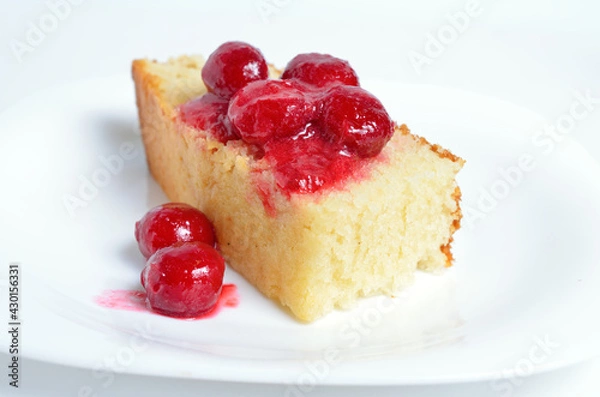 Obraz Homemade mannik pie.