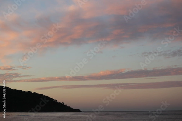 Obraz sunset over the sea