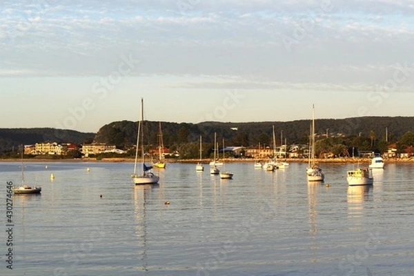 Obraz marina at night