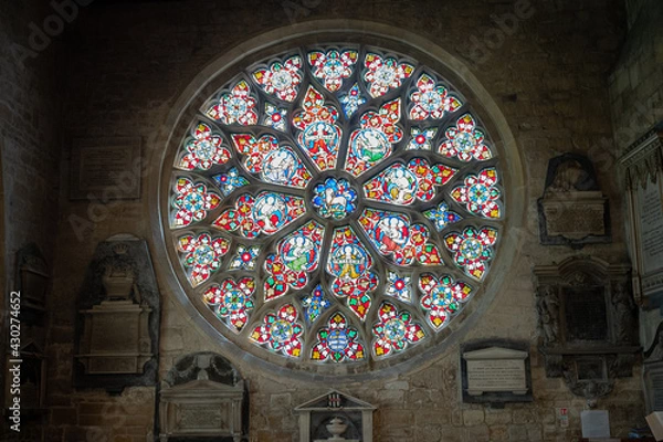 Obraz St Mary's Minster rose window