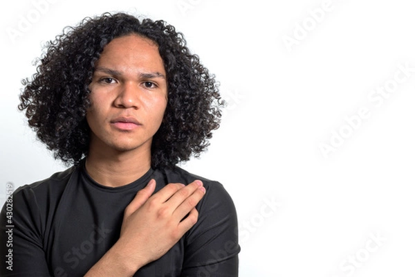 Obraz expresión preocupada