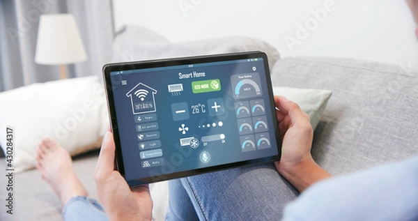 Fototapeta Iot Smart Home Concept