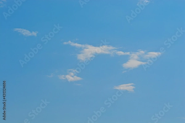 Obraz blue sky with clouds