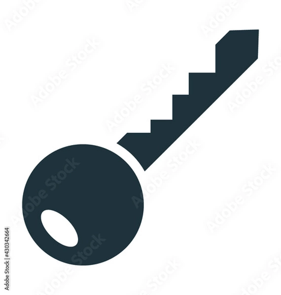 Fototapeta Key Vector Icon