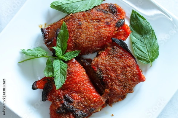 Obraz Involtini di peperone