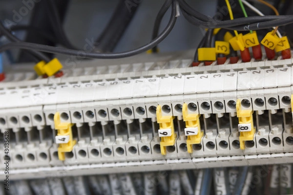 Obraz Industry electrical installation