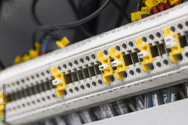 Obraz Industry electrical installation