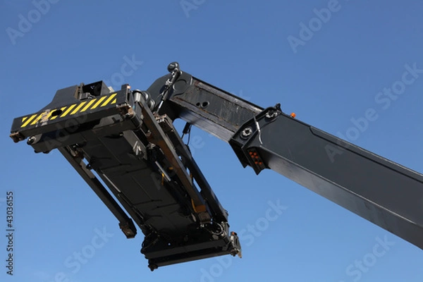 Fototapeta Spreader eines Reach-Stackers für Container