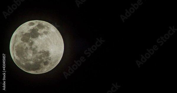 Obraz moon in the sky