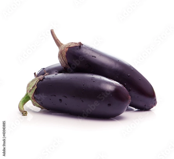 Fototapeta black eggplants