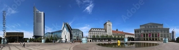 Obraz Leipzig City-Panorama