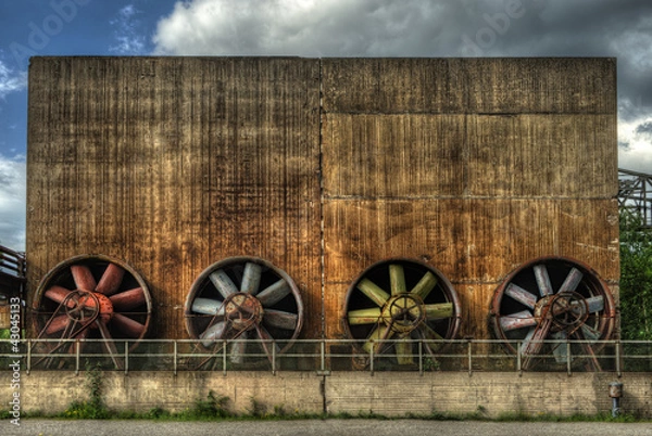 Fototapeta Ventilatoren