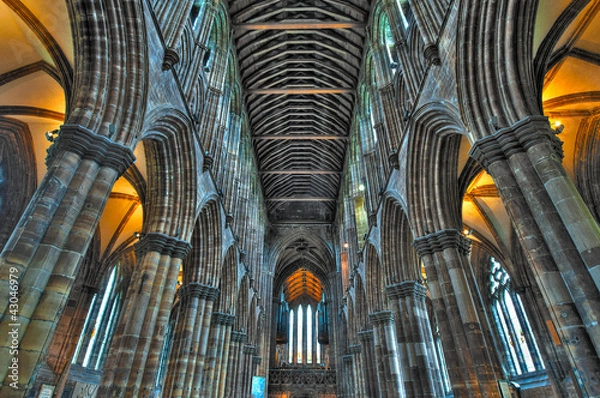 Fototapeta St Mungo's Cathedral in Glasgow